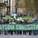 Diversas manifestaciones en los últimos años han venido pidiendo la custodia compartida