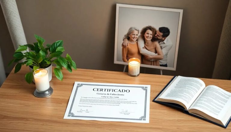 certificado de contratos de seguros de cobertura de fallecimiento