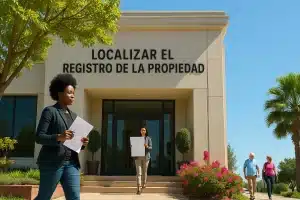 Localizar el registro de la propiedad en un clic