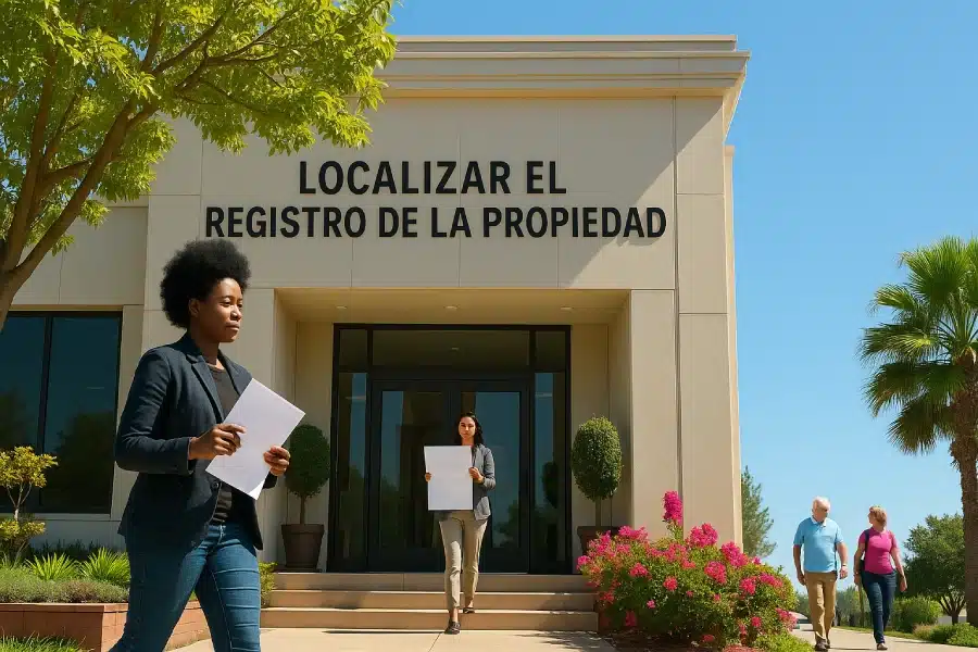 Localizar el registro de la propiedad en un clic Localizar el registro de la propiedad en un clic