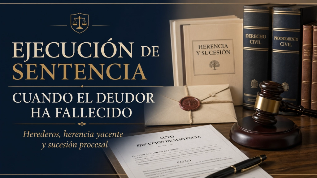 Ejecución de la sentencia cuando el deudor ha fallecido Ejecución de la sentencia cuando el deudor ha fallecido