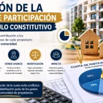 Fijación de la cuota de participación en el título constitutivo