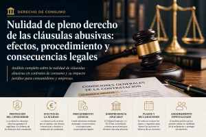 Nulidad de cláusulas abusivas