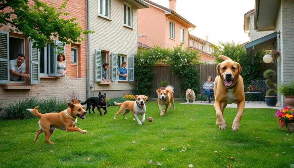 Perros que causan molestias a los vecinos