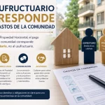 El usufructuario no responde de los gastos de la comunidad, ¿qué hacer?