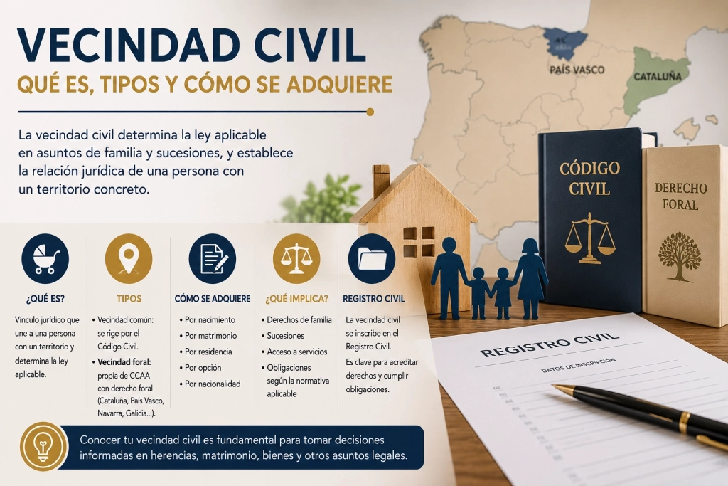 La vecindad civil en España La vecindad civil en España